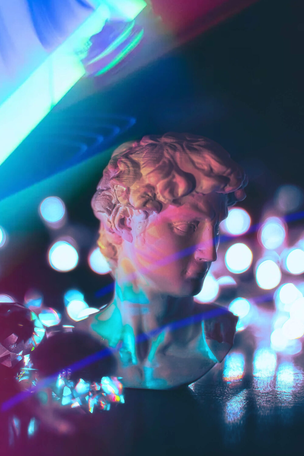 Abstract Bust of David